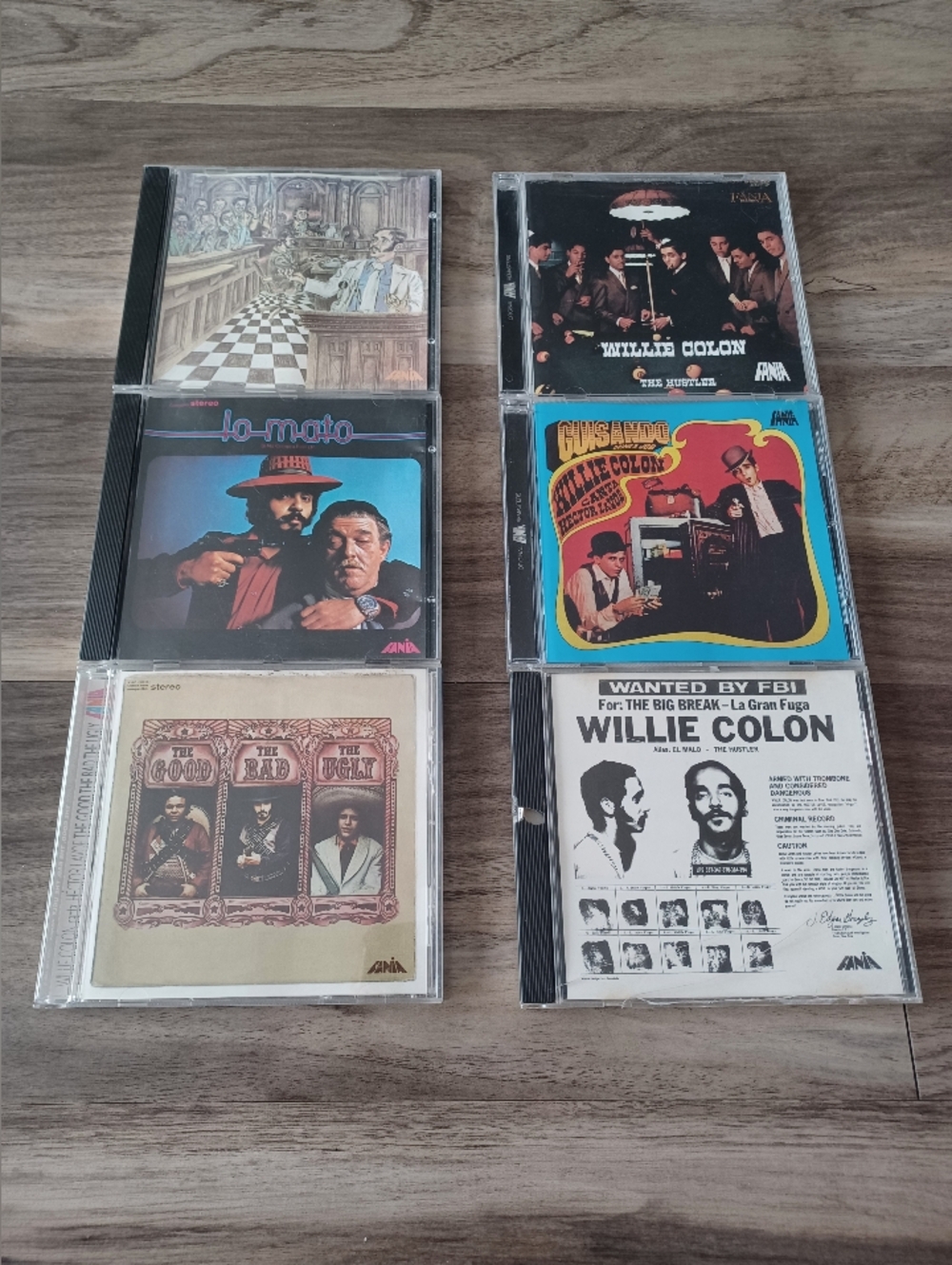 Willie Colon & Hector Lavoe CD Lot (6) – Fania Salsa Classics